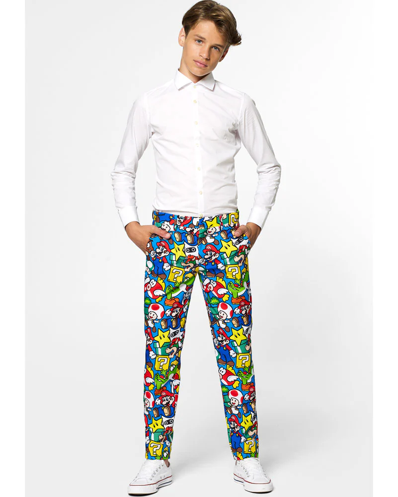 Opposuit Super Mario Premium Teen Boys Costume - Image 4