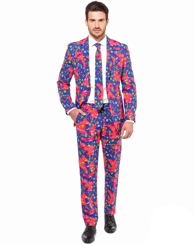 90s Opposuit The Fresh Prince Premium Mens Suit - Image 3