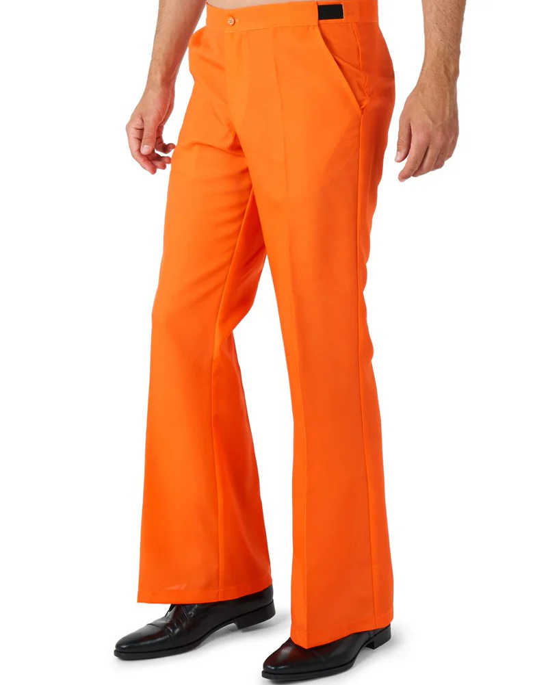 70s Orange Disco Mens Suitmeister - Image 3