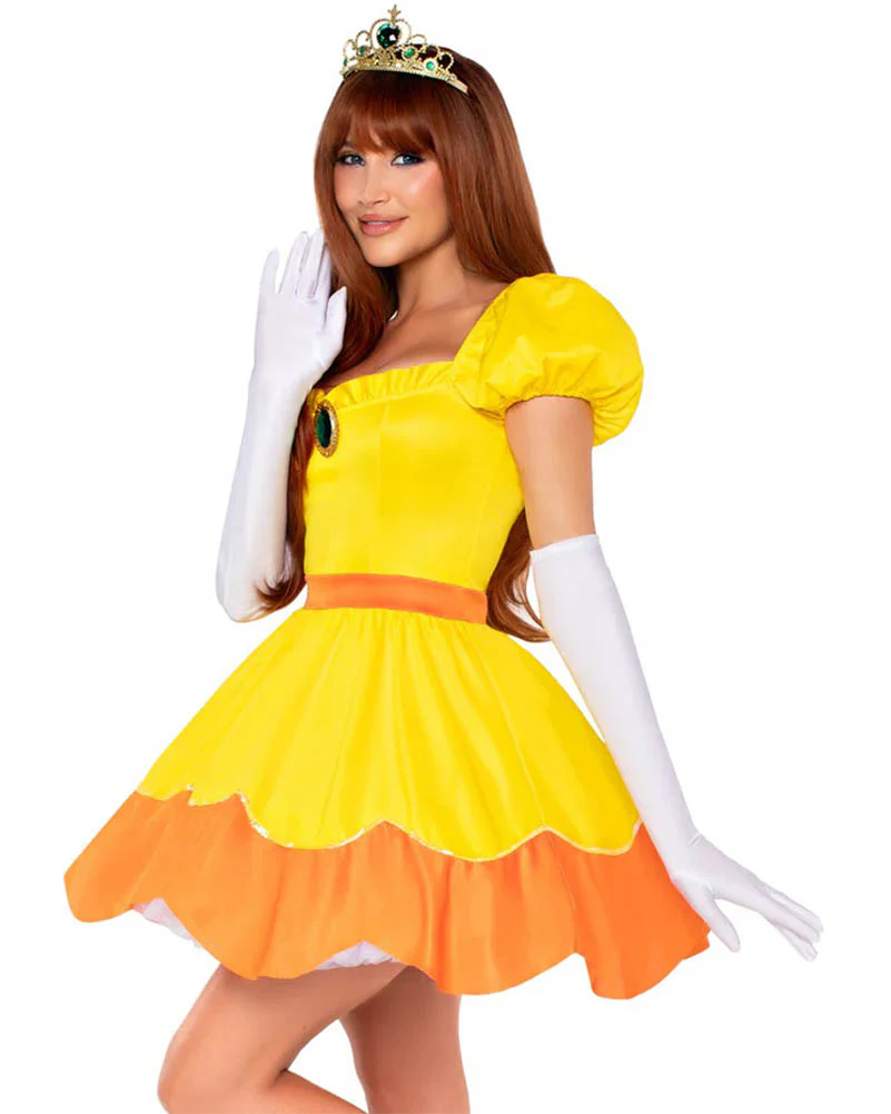 Orange Princess Womens Costume - Image 3