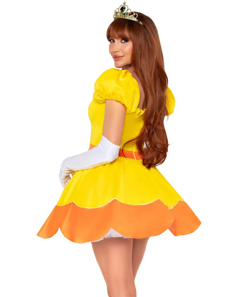 Orange Princess Womens Costume - Image 4