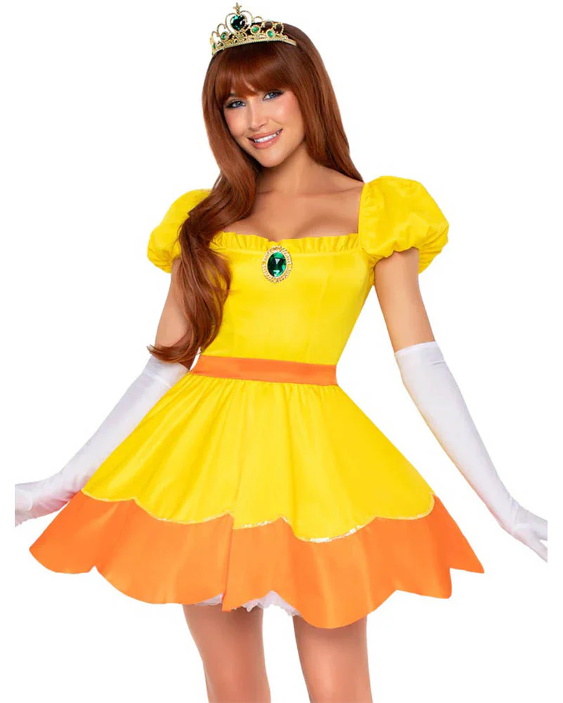 Orange Princess Womens Costume - Image 5