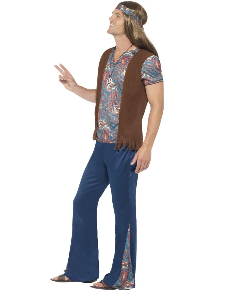 60s Orion the Hippie Mens Costume - Image 3