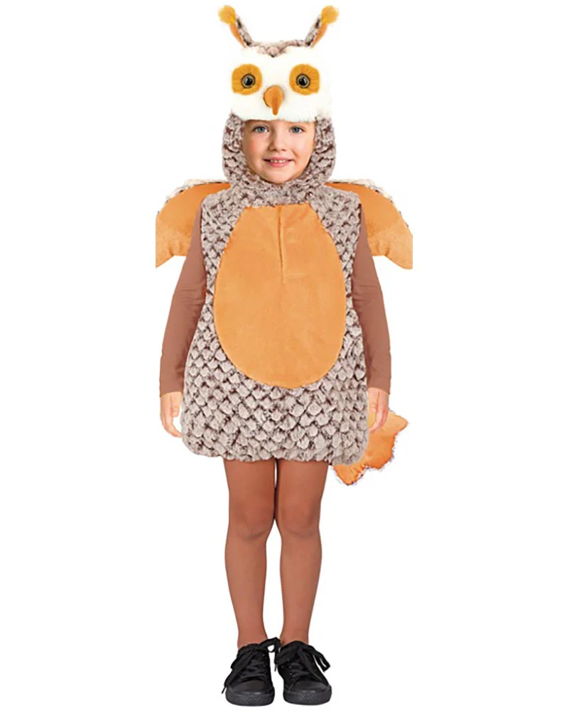 Owl Toddler Kids Costume