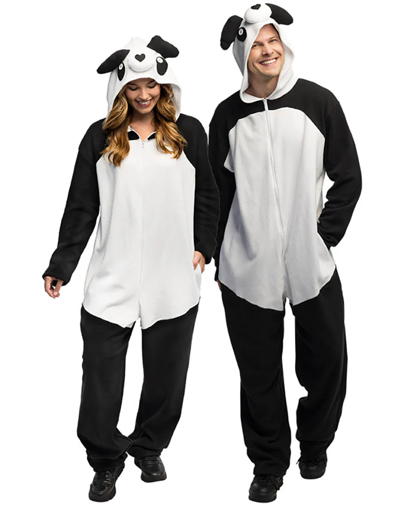 Panda Jumpsuit Adult Costume