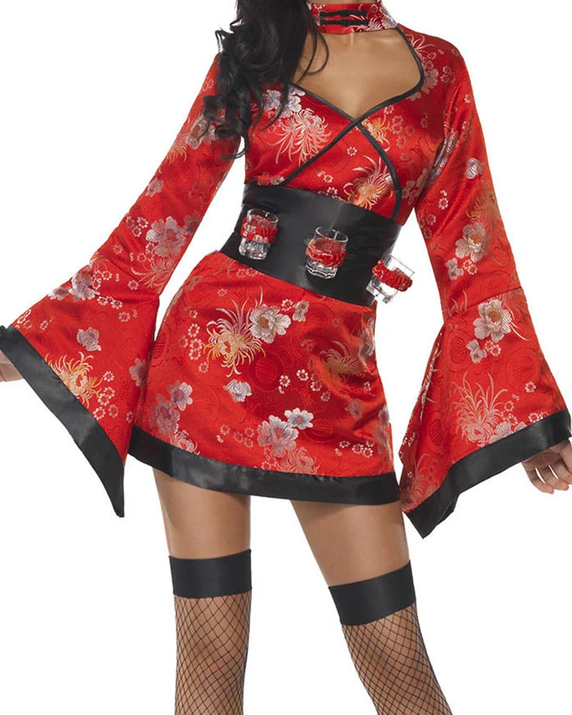 Party Geisha Womens Costume - Image 4
