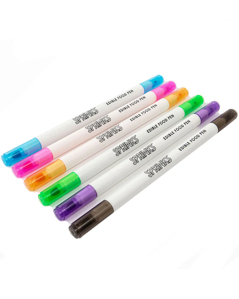 SPRINKS Pastel Colours Edible Food Pens Pack of 6 - Image 3