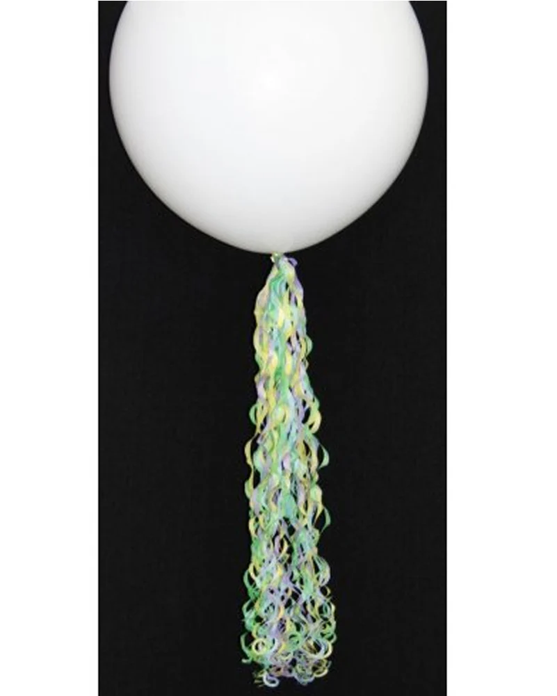 Pastel Tissue Filler or Hanging Swirl Decoration 85cm Pack of 2 - Image 4