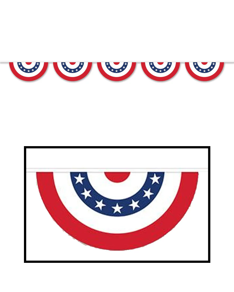 Patriotic Bunting Banner