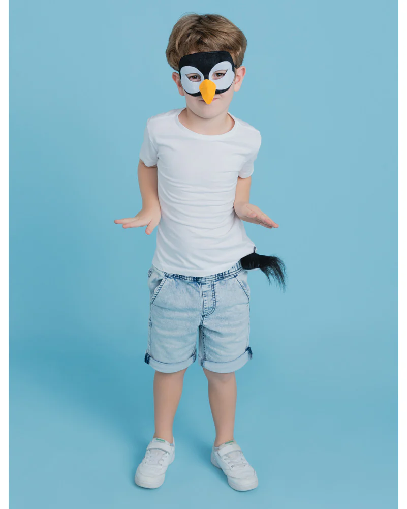 Penguin Animal Mask and Tail Set - Image 2