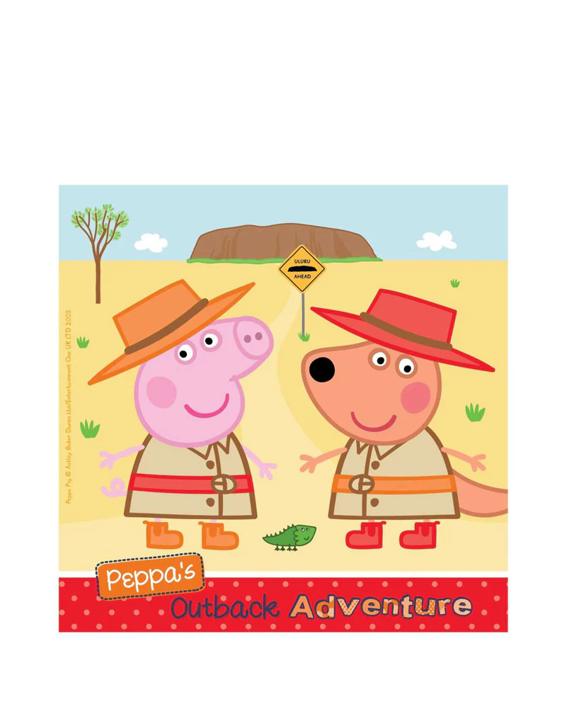 Peppa Pig Australian Adventure Party Pack of 40 - Image 3