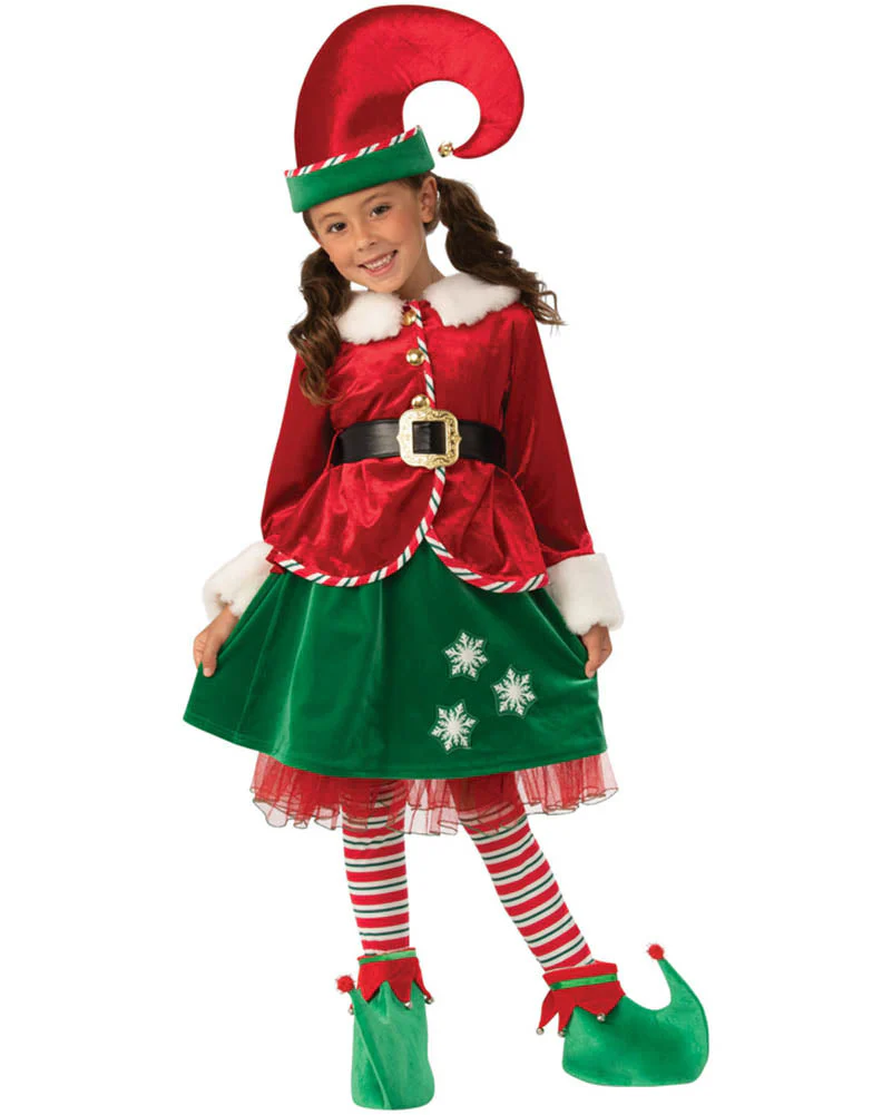 Peppermint Elf Girls Costume