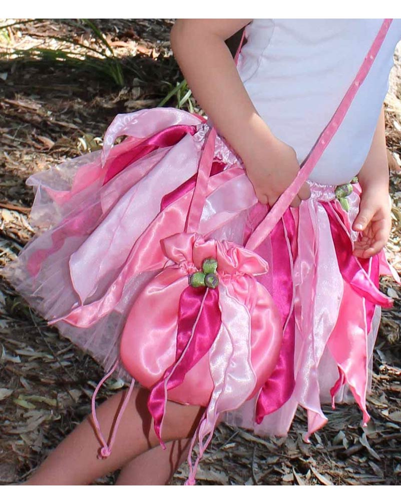 Pink Gum Blossom Deluxe Kids Skirt - Image 2