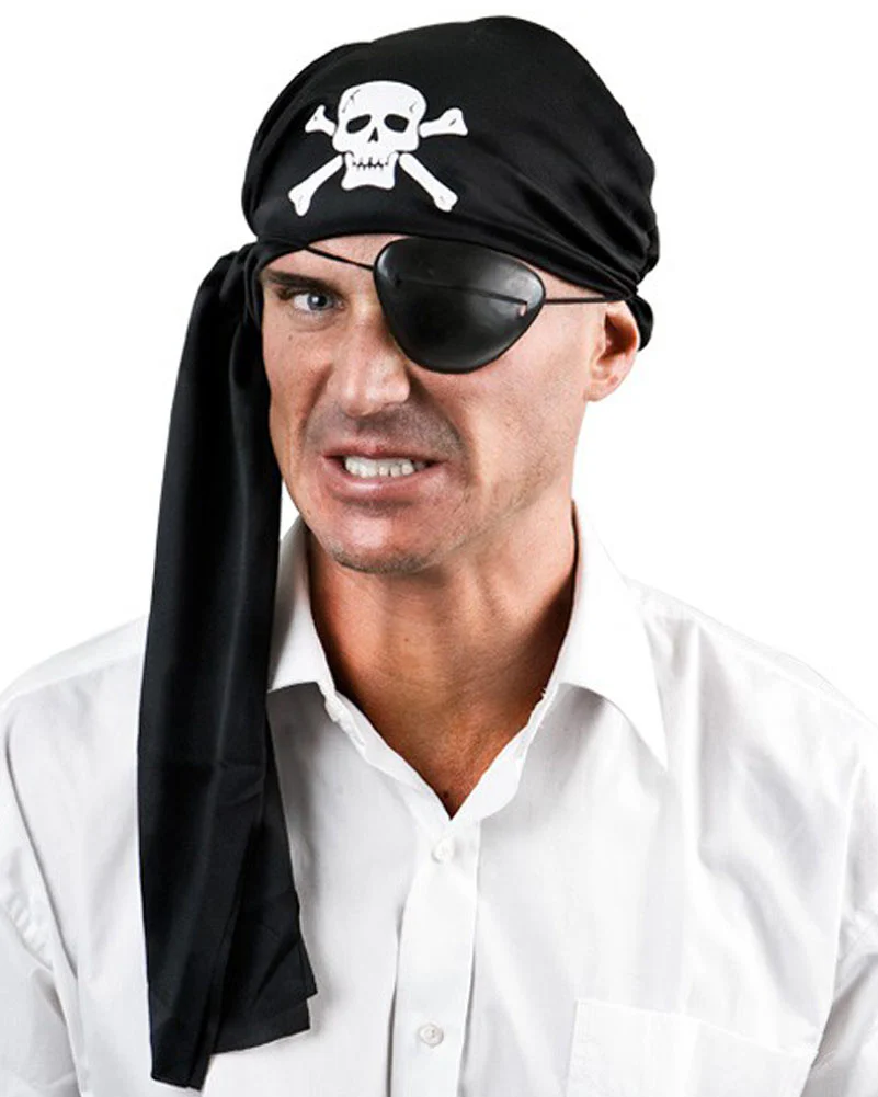Pirate Bandana and Eyepatch Kit