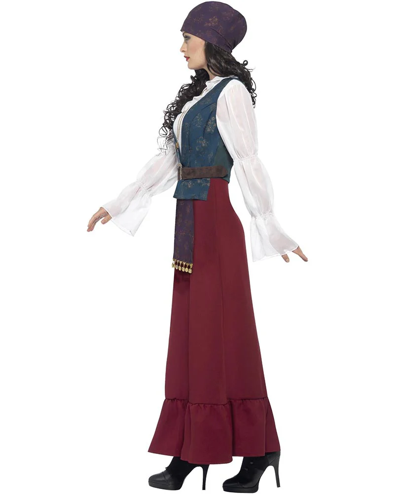Pirate Buccaneer Beauty Deluxe Womens Costume - Image 3