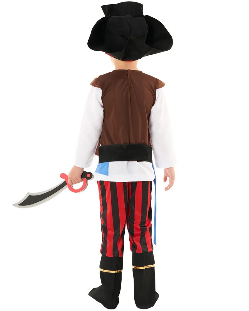 Pirate Captain Kids Costume - Image 3