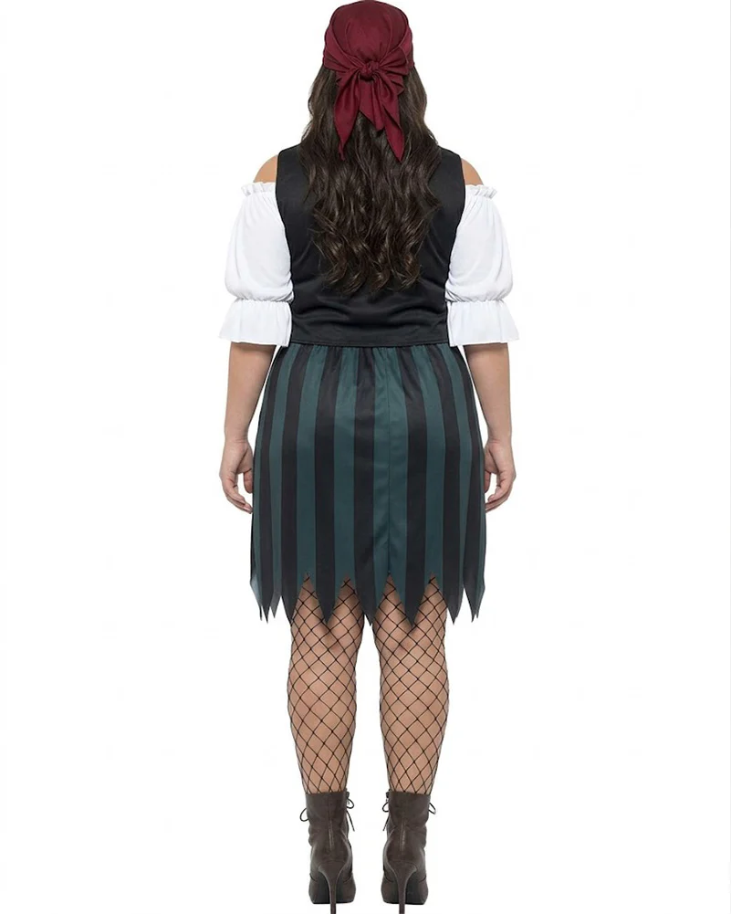 Pirate Deckhand Womens Plus Size Costume - Image 2