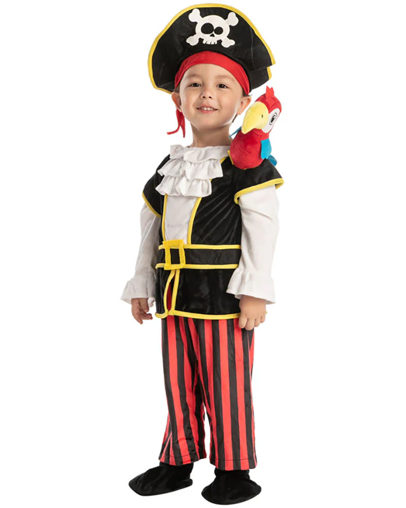 Pirate Deluxe Toddler Kids Costume - Image 3
