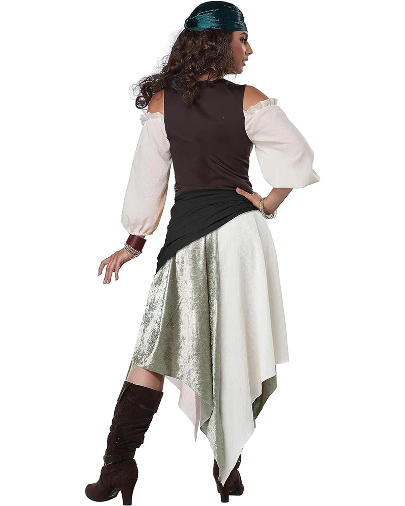 Pirate Gypsy Womens Costume - Image 2