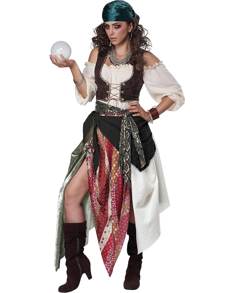 Pirate Gypsy Womens Costume - Image 5