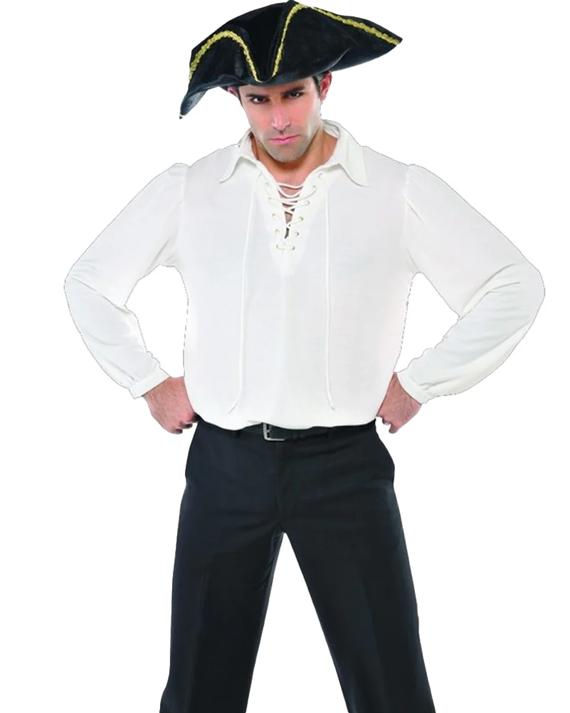 Pirate Book Week Shirt Ivory Mens Book Week Costume