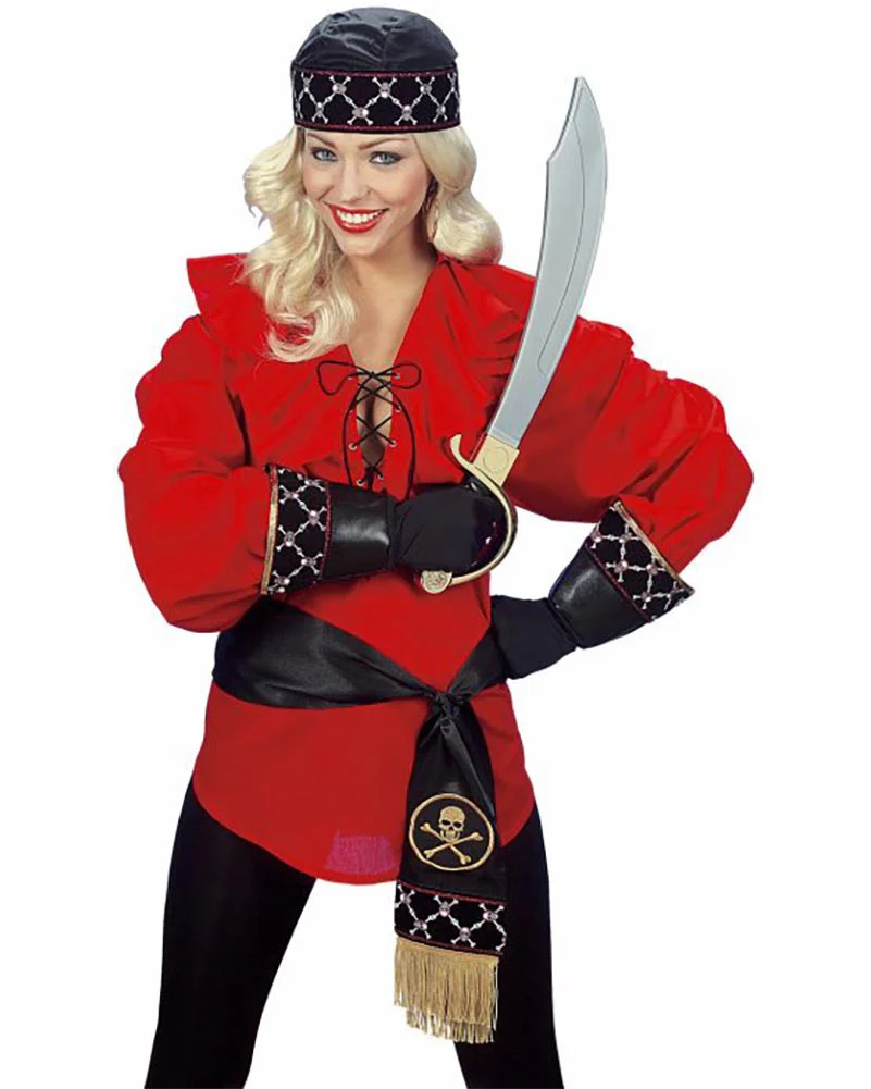 Pirate Skull and Cross Bone Gloves - Image 2