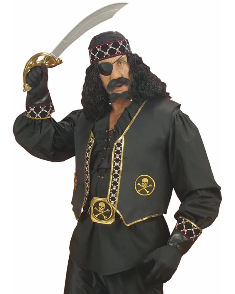 Pirate Skull and Cross Bone Gloves - Image 4