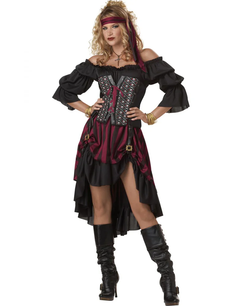 Pirate Wench Womens Costume - Image 2
