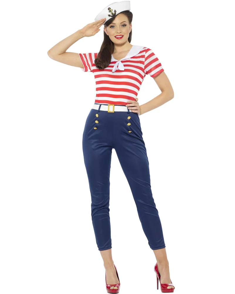 Pitches Sailor Womens Costume - Image 2