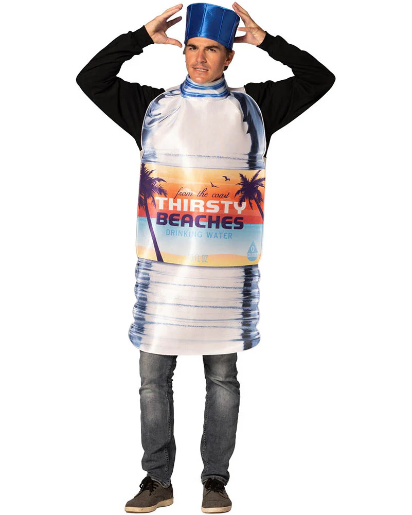 Plastic Water Bottle Adult Costume - Image 3