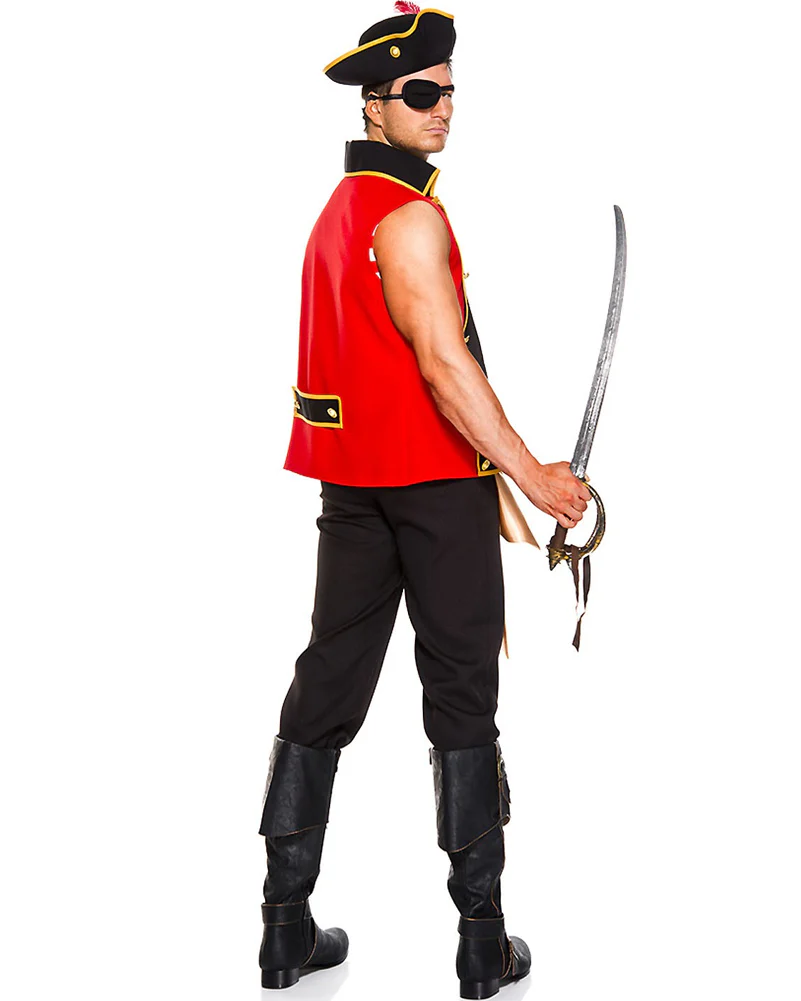 Plunderous Pirate Mens Costume - Image 2