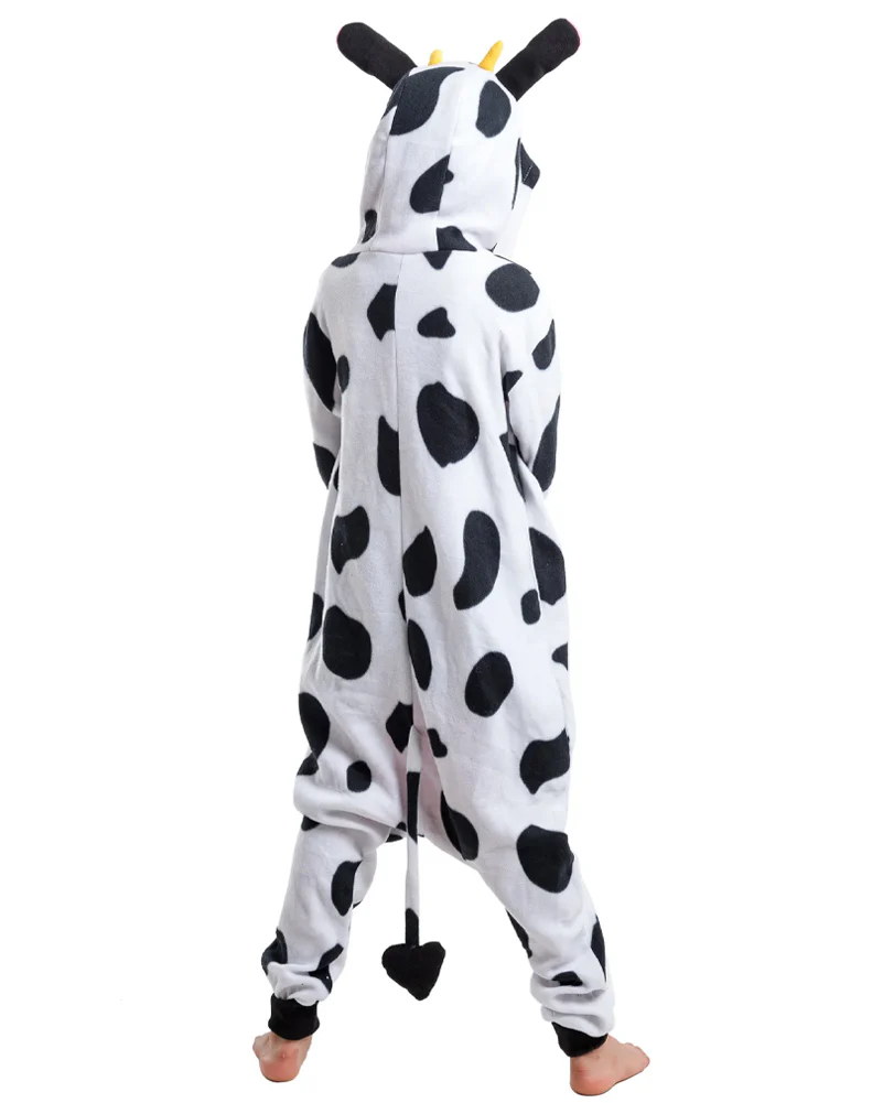 Plush Cow Onesie Kids Costume - Image 2