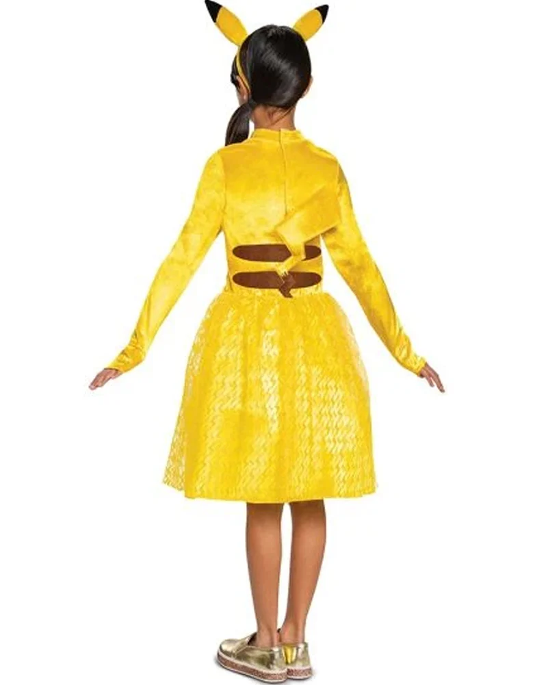 Pokemon Pikachu Classic Girls Costume - Image 2