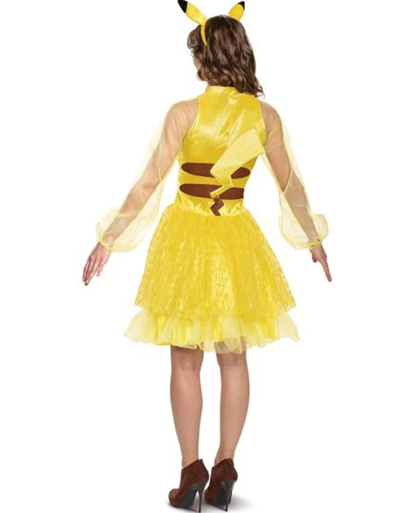 Pokemon Pikachu Deluxe Womens Costume - Image 2