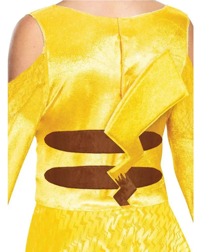 Pokemon Pikachu Dress Deluxe Girls Costume - Image 4
