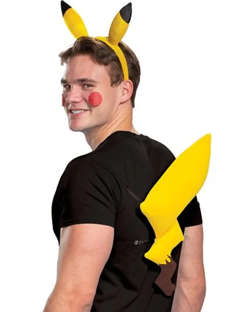 Pokemon Pikachu Headband and Tail Set - Image 4