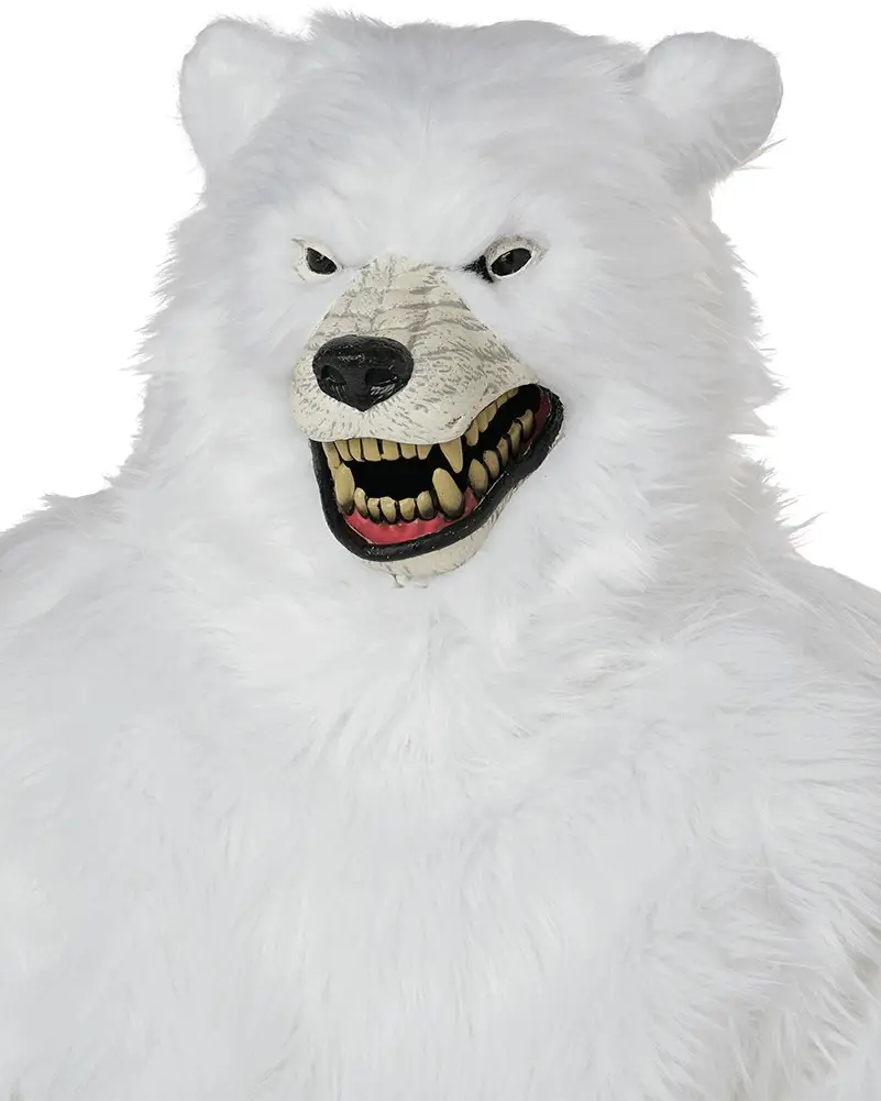 Polar Bear White Deluxe Adult Costume - Image 2