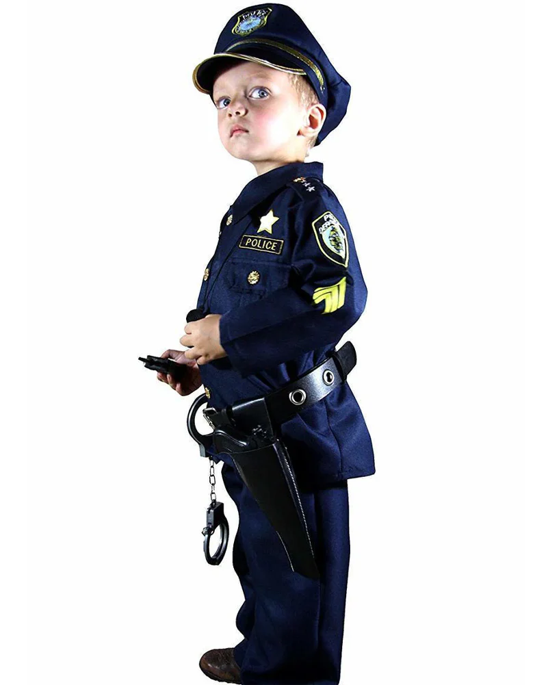 Police Deluxe Complete Kids Costume - Image 2