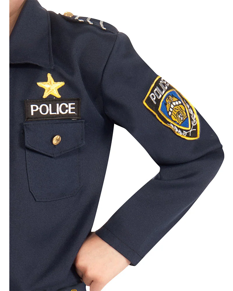 Police Officer Boys Costume - Image 3