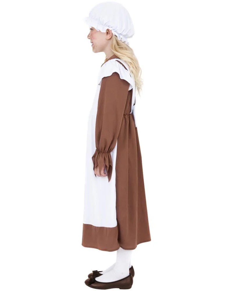 Poor Victorian Girls Costume - Image 3