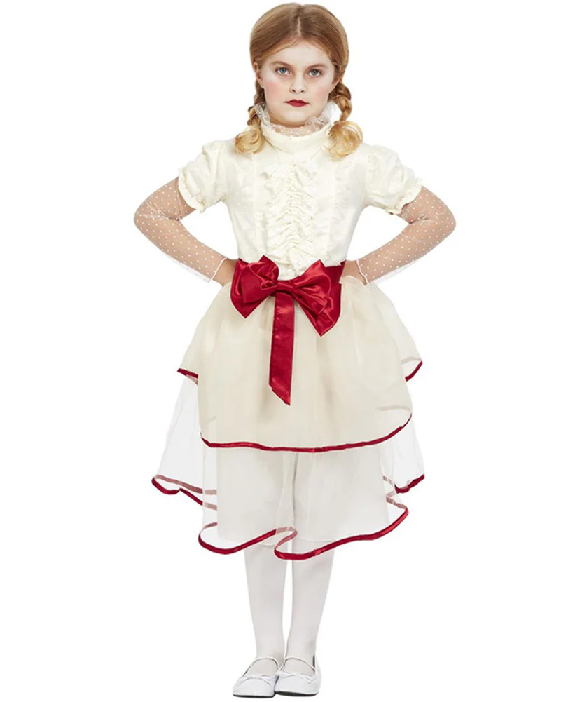 Porcelain Doll Girls Costume - Image 2