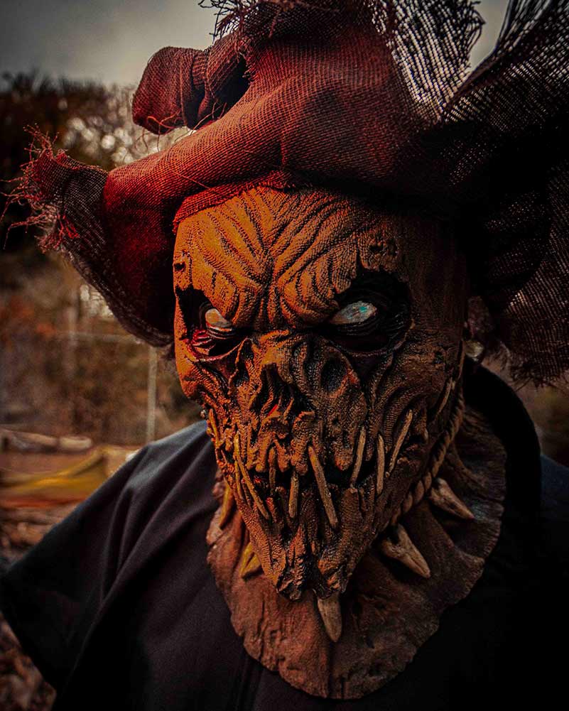 Possessed Scarecrow Deluxe Mask - Image 4