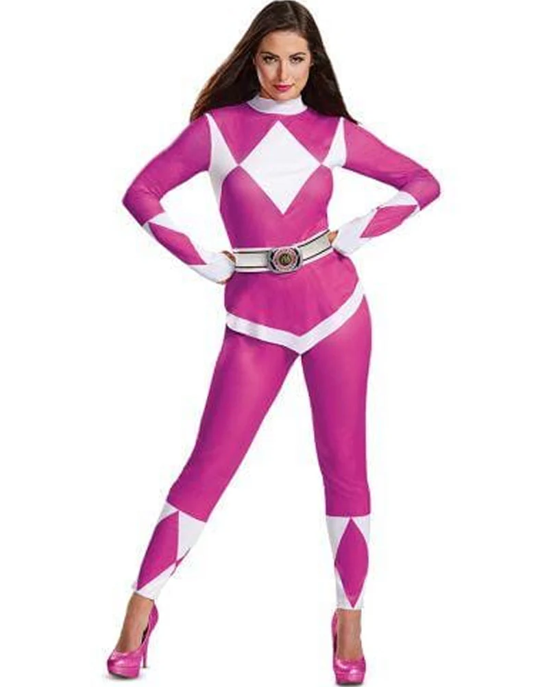 Power Rangers Pink Ranger Deluxe Womens Costume - Image 2