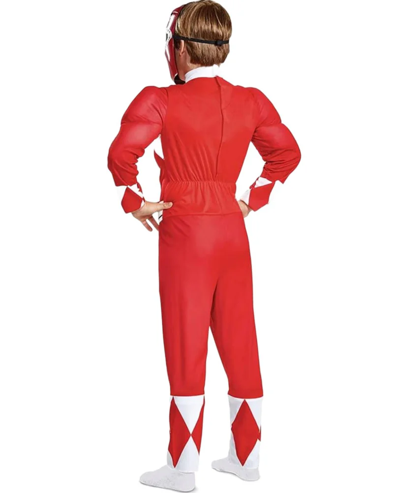 Power Rangers Red Ranger Fancy Dress Boys Costume - Image 2