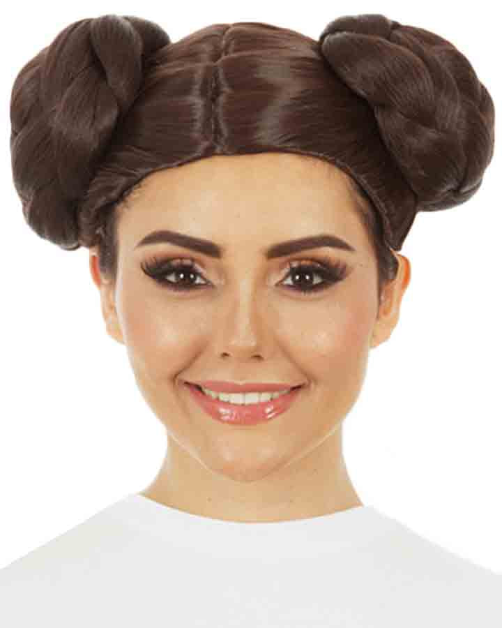 Premium Star Princess Brown Wig - Image 2