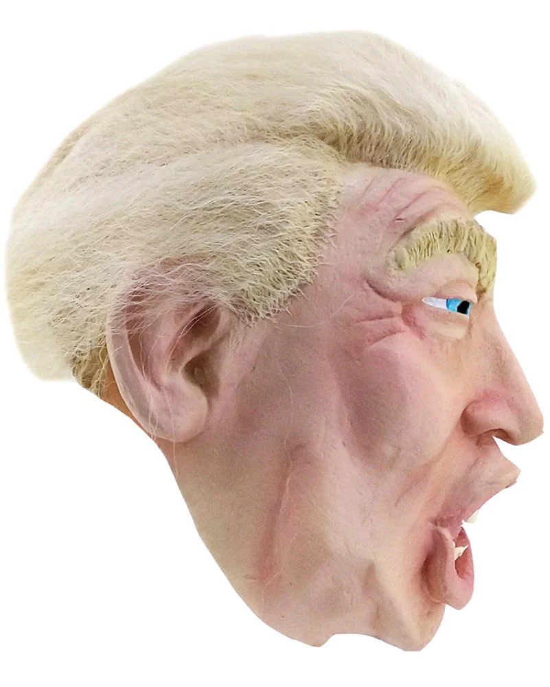 Premium Trump Mask with Hair - Image 3