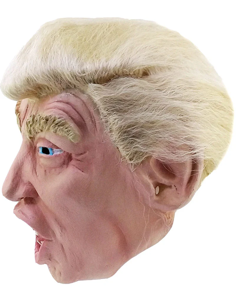 Premium Trump Mask with Hair - Image 4