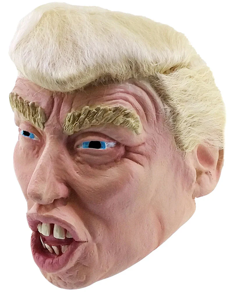 Premium Trump Mask with Hair - Image 5