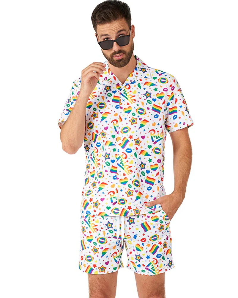 Pride Icons Mens Suitmeister Swim Suit Combo - Image 2