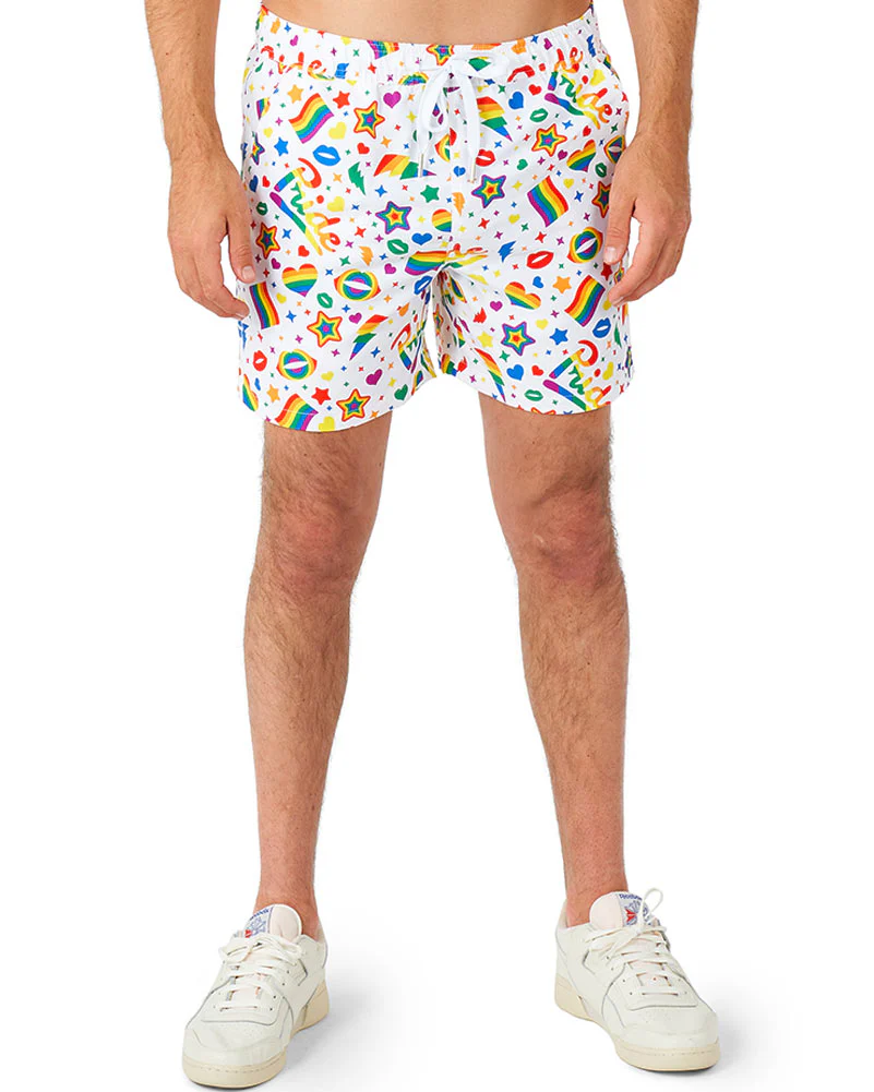 Pride Icons Mens Suitmeister Swim Suit Combo - Image 3